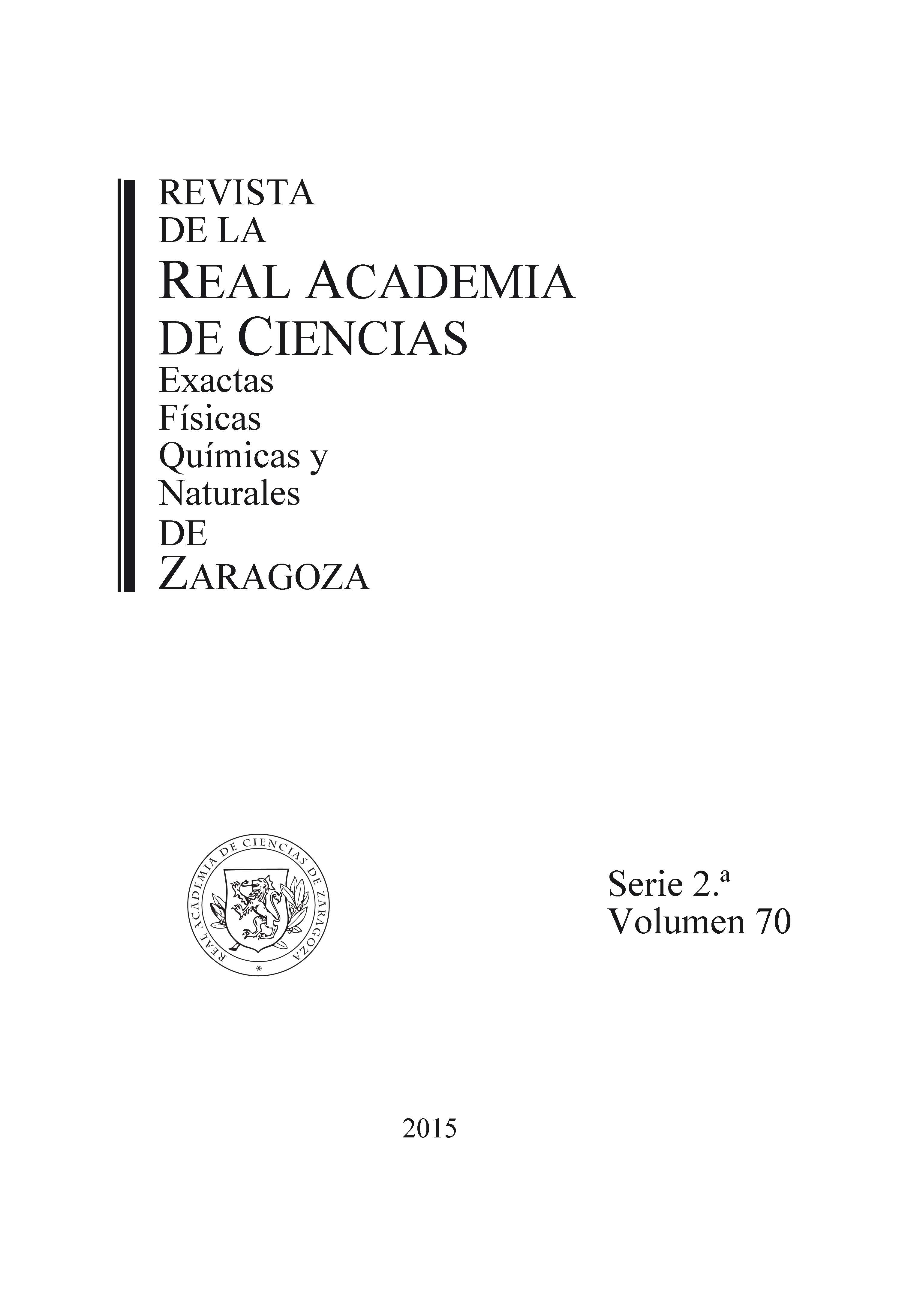 Revista de la Real Academia de Ciencias de Zaragoza