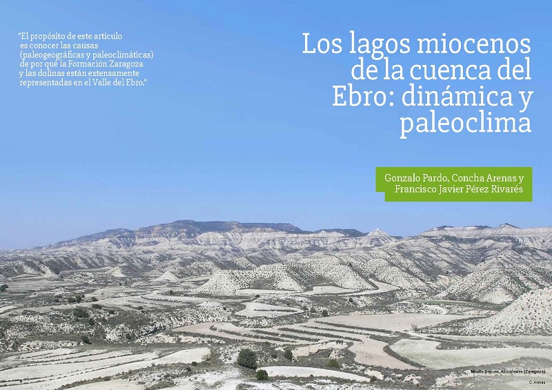 Los lagos miocenos de la cuenca del Ebro: dinámica y paleoclima