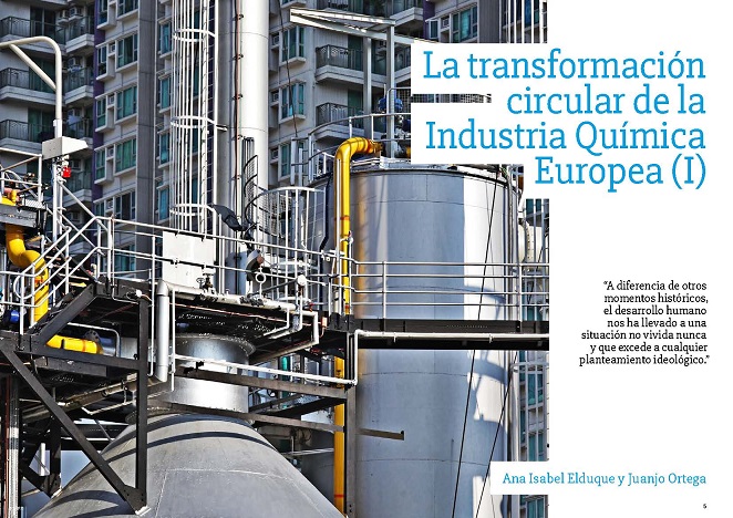 La transformación circular de la Industria Química Europea (I)