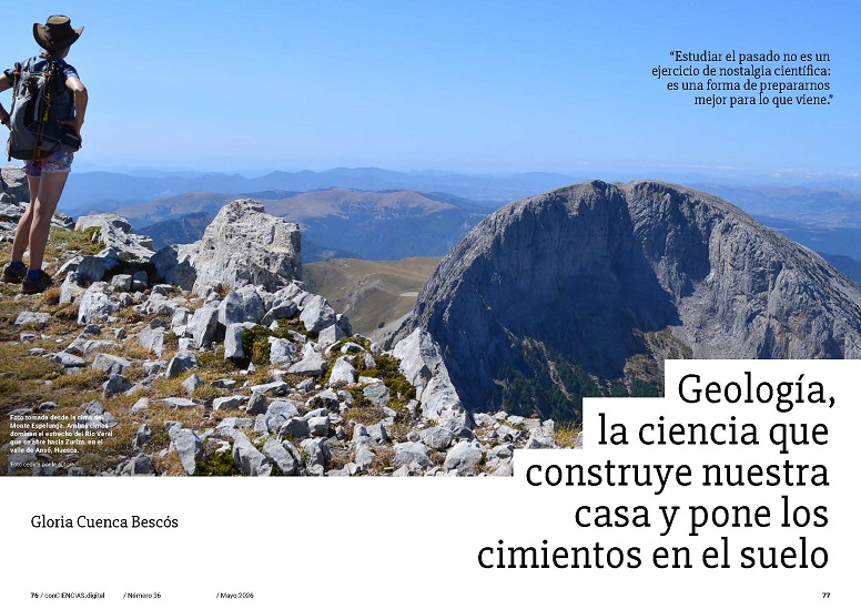 Geología, la ciencia que construye nuestra casa y pone los cimientos en el suelo